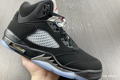 Stylish Metallic 845035-003 567 Retro Black 5 Jordan 0917